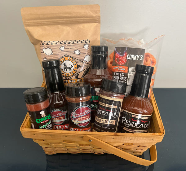 Gourmet Food Gift Basket Memphis BBQ and Spice Gift Basket Memphis